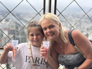 Larissa with her mum Maria