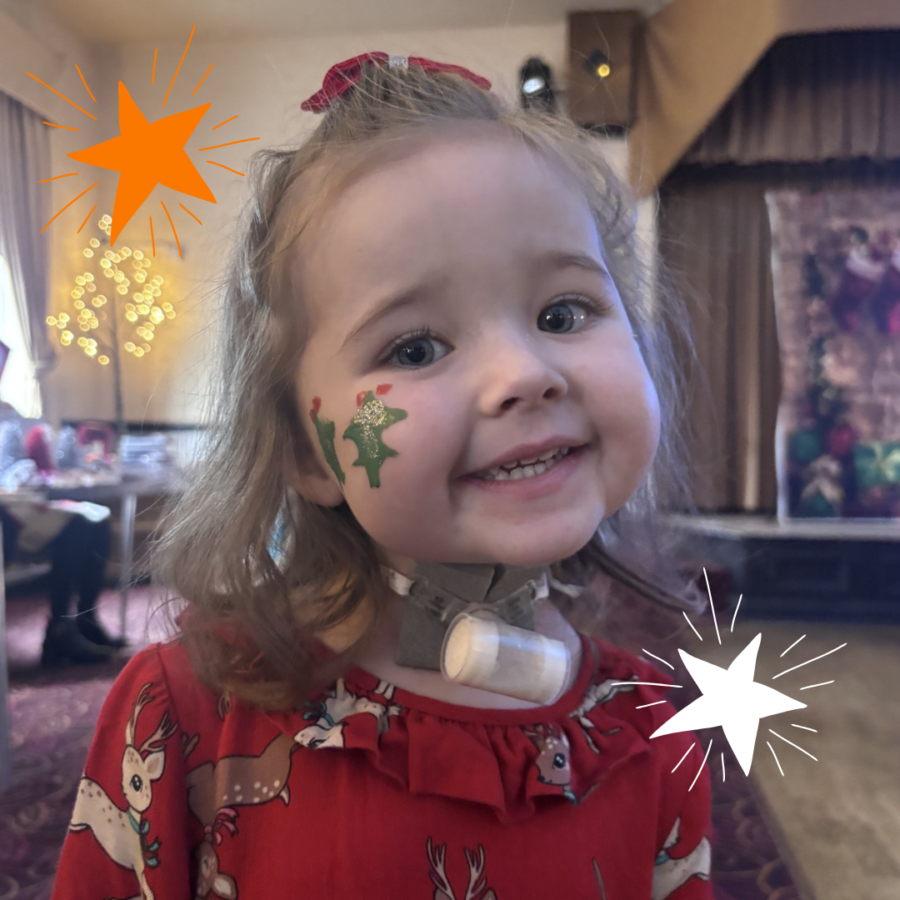Billie at Christmas