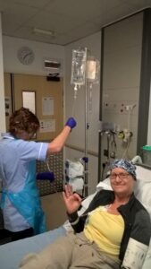 Sarah's transplant nurse used to play for Doncaster Hockey Club