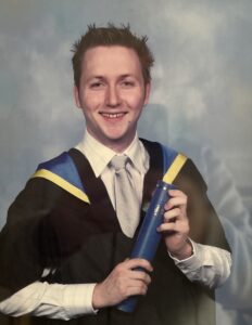 Andrew Fairweather before his diagnosis