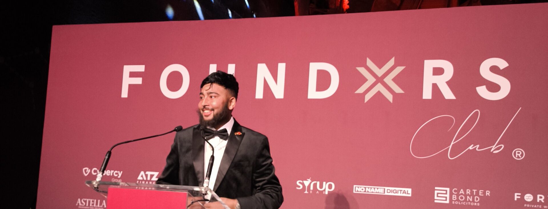 Mooni at the Founders Club before diagnosis