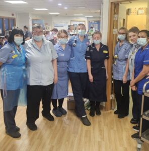 Maria at the hospital