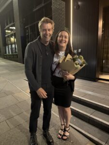 Ian meeting Rachel for the first time