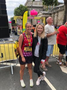Jade's best friend ran a half marathon for blood cancer