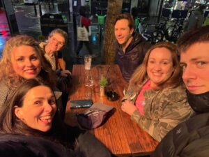 Laura with her work colleagues