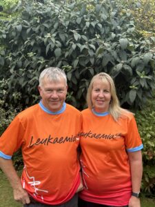 Sandra with her husband Alan