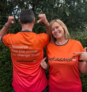 Charlie's parents fundraising for Leukaemia UK
