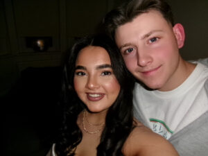 Ayley with boyfriend Riley