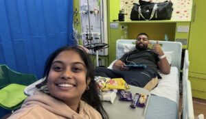 Tarun and his wife Yoshi