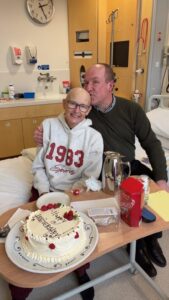 Ruth after her second transplant