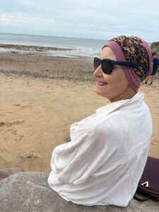 Ruth recovering from her second transplant